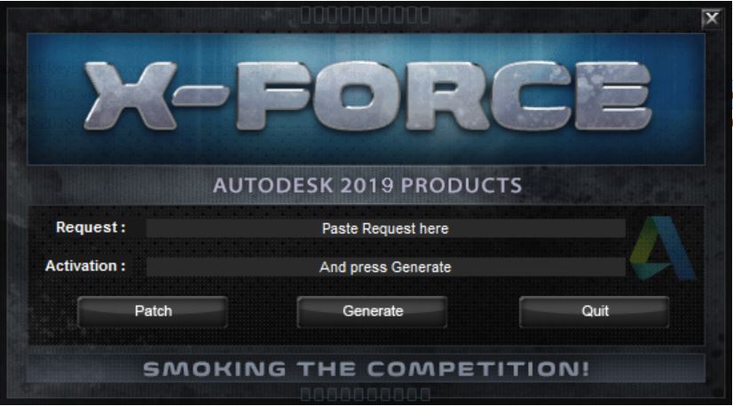 autocad 2019 keygen xforce 64 bit