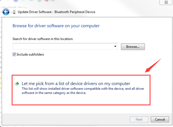 Bluetooth device driver windows 7 64